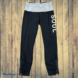 Lululemon Runday Crop Soul Cycle Size 4